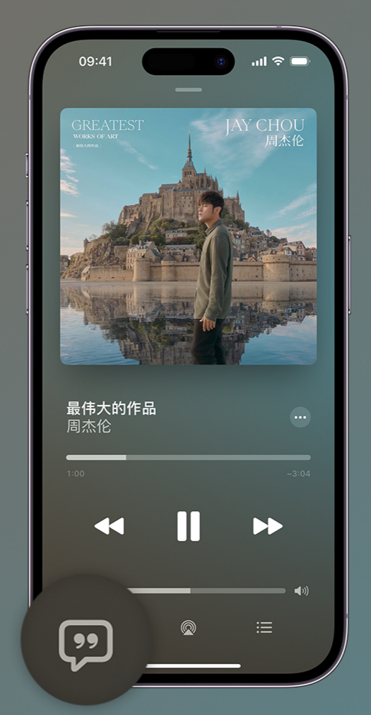 布拖iphone维修分享如何在iPhone上使用Apple Music全新唱歌功能 